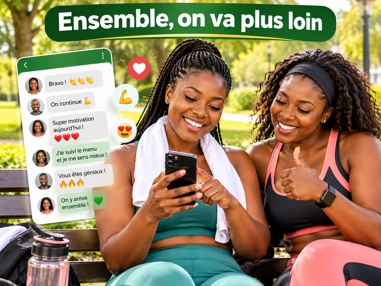 Communauté du challenge sur WhatsApp