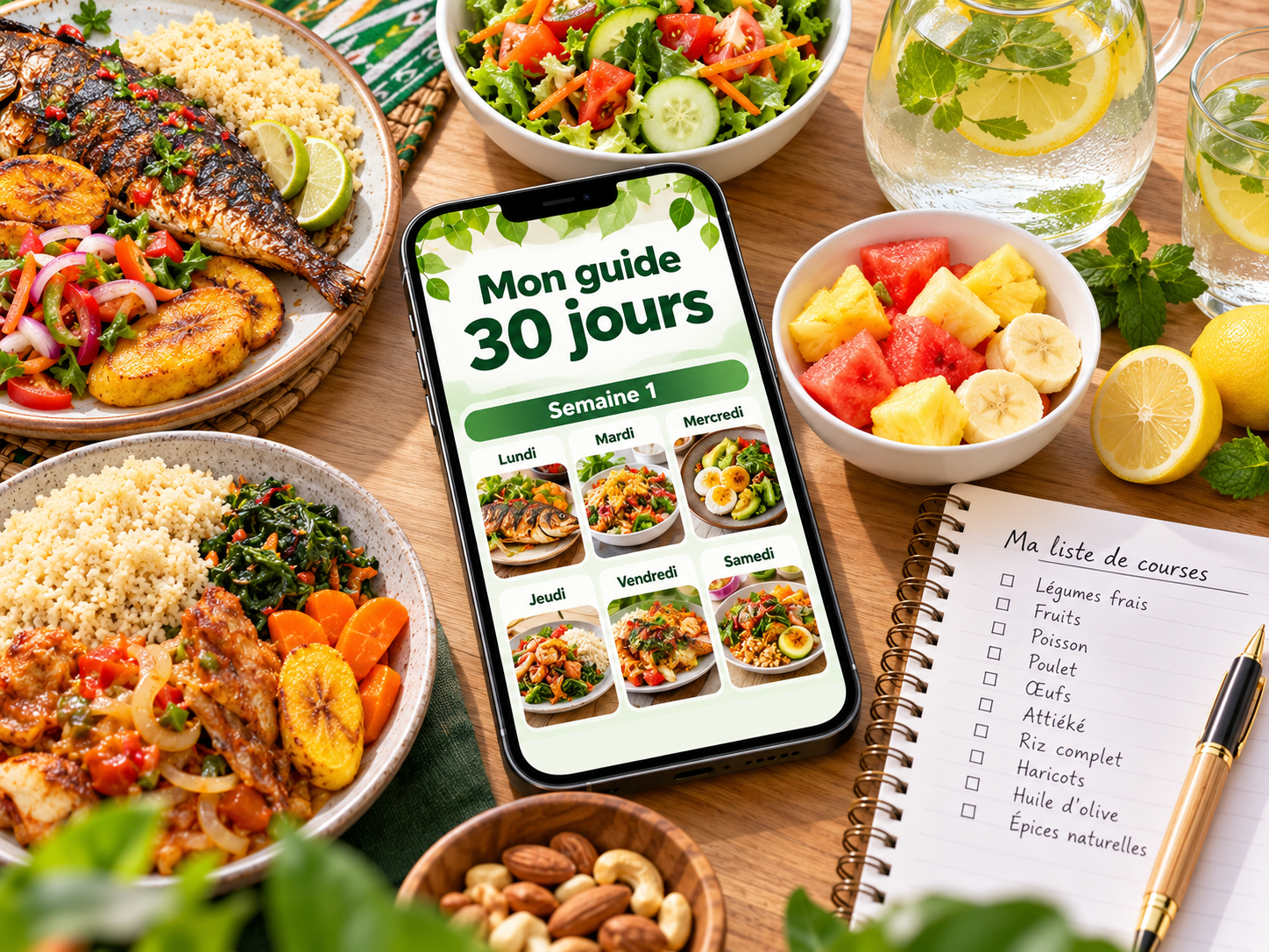 Guide d'alimentation 30 jours